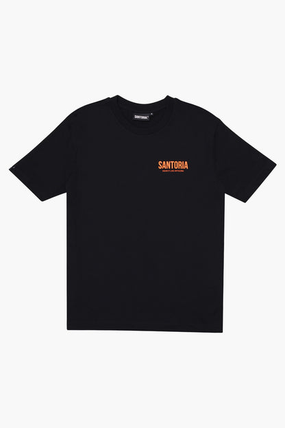 ORANGE ITN BLACK TEE