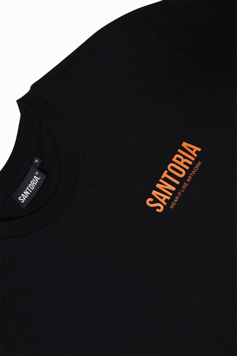 ORANGE ITN BLACK TEE