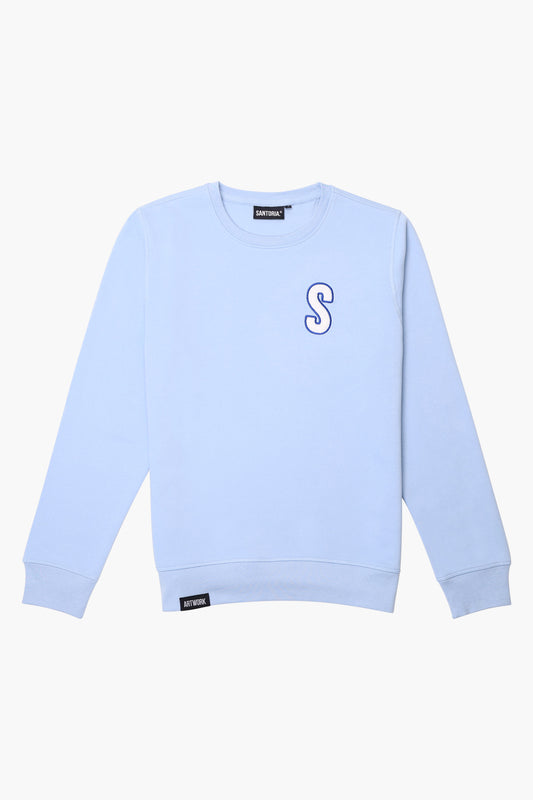 HIGH SCHOOL CREWNECK SKY BLUE