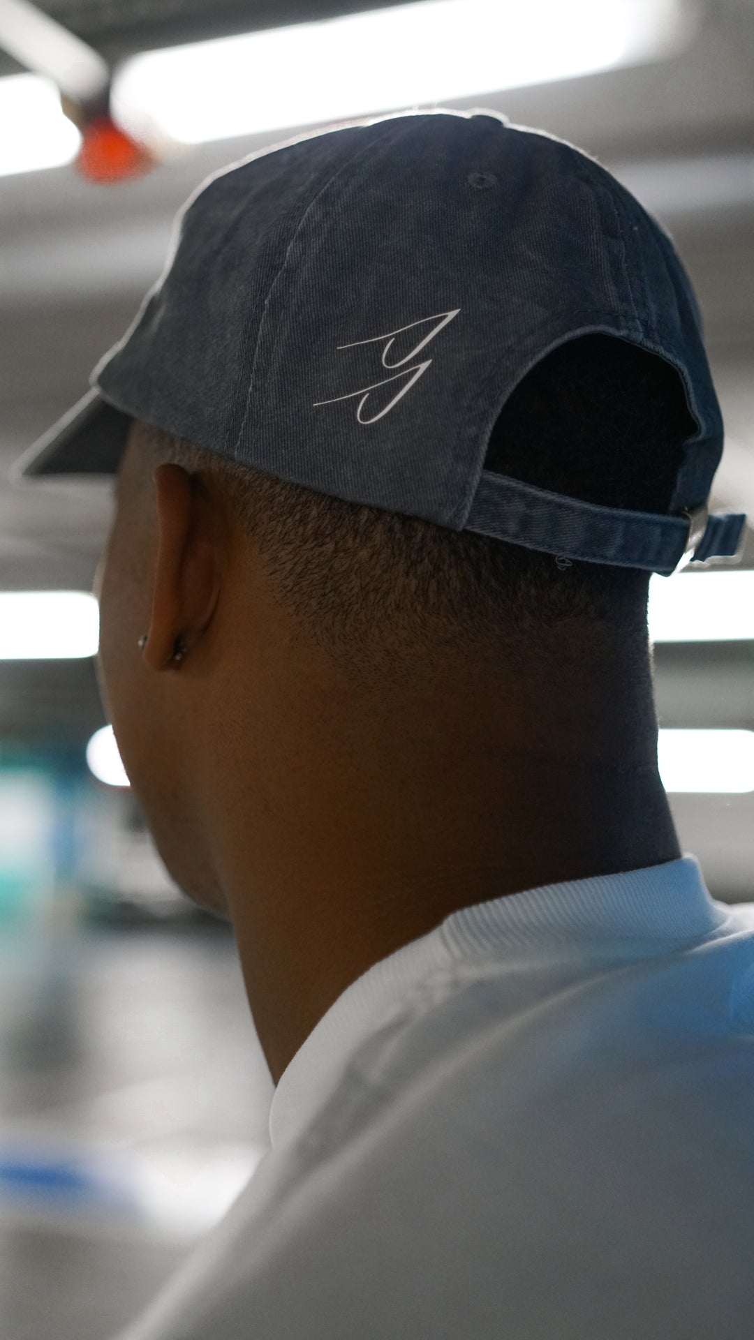 SS NAVY WASHED CAP