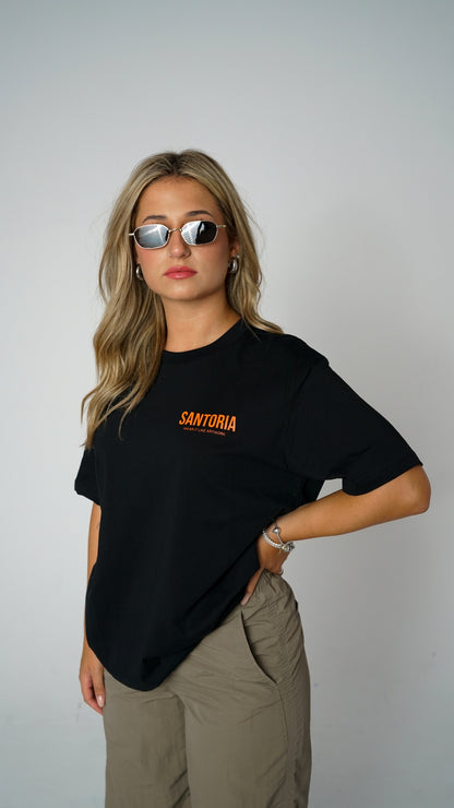 ORANGE ITN BLACK TEE