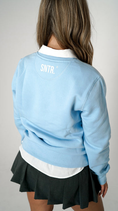 HIGH SCHOOL CREWNECK SKY BLUE